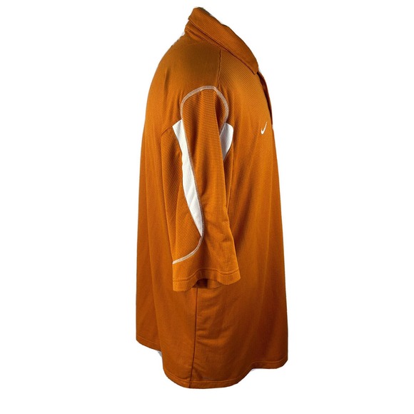 Nike XXL Authentic Texas Longhorns Team Coaches Polo Shirt Hook Em Dri Fit -Mens - Picture 5 of 14